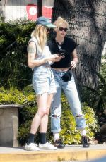 KRISTEN STEWART and DYLAN MEYER Grabbing Lunch at Messhall in Los Feliz 05/11/2025