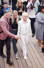 KRISTEN STEWART and DYLAN MEYER LEaves a Campari Event in Cannes 05/16/2025