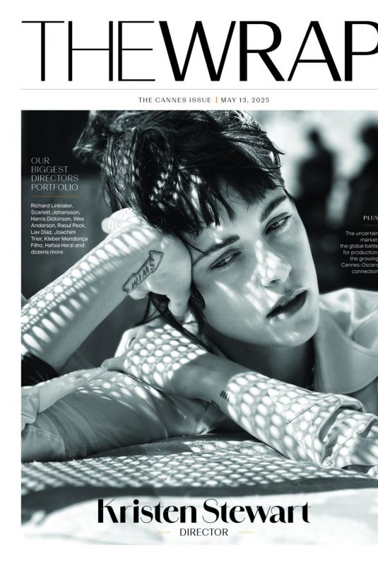 KRISTEN STEWART on the Cover of The Wrap Cannes Director Issue, May 2025