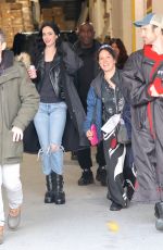 KRYSTEN RITTER and Charlie Cox on the Set of Daredevil: Born Again in Brooklyn 05/23/2025