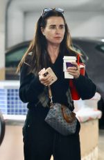 KYLE RICHARDS Out Makeup-free for a Nail Appointment in Los Angeles 05/03/2025