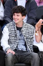 KYLIE JENNER and Timothee Chalamet at NBA Playoff Game Between L.A. Lakers and Minnesota Timberwolves 04/30/2025