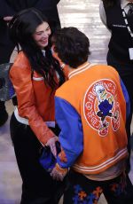KYLIE JENNER and Timothee Chalamet NBA Eastern Conference Finals Between N.Y. Knicks and Indiana Pacers 05/29/2025