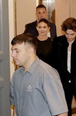 KYLIE JENNER and Timothee Chalamet Out for Dinner at Zuma Restaurant in Rome 05/07/2025