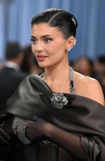 KYLIE JENNER at 2025 Met Gala Celebrating Superfine: Tailoring Black Style in New York 05/05/2025