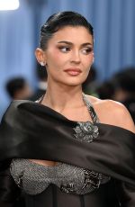 KYLIE JENNER at 2025 Met Gala Celebrating Superfine: Tailoring Black Style in New York 05/05/2025