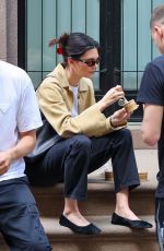 KYLIE JENNER Enjoys Ice Cream with Friends in New York City 05/03/2025