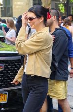 KYLIE JENNER Enjoys Ice Cream with Friends in New York City 05/03/2025