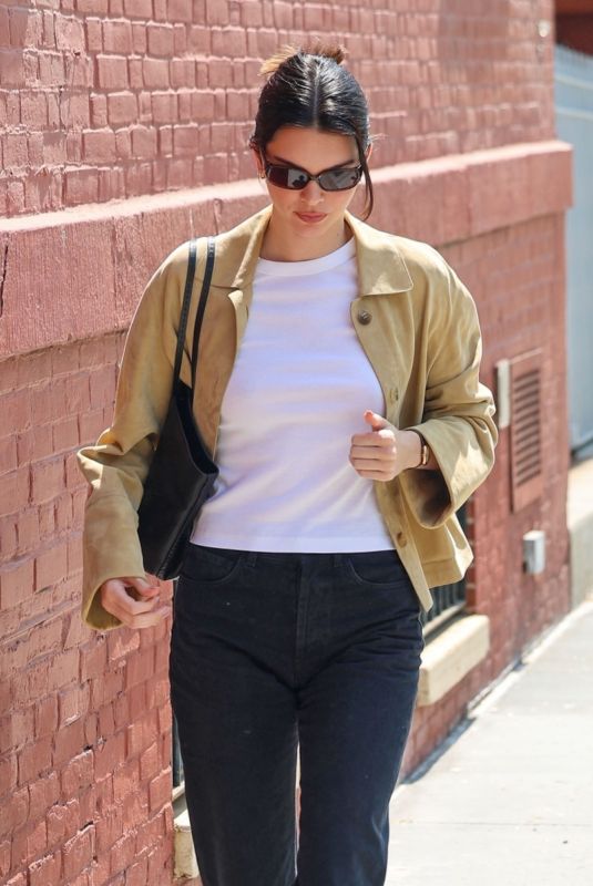 KYLIE JENNER Enjoys Ice Cream with Friends in New York City 05/03/2025