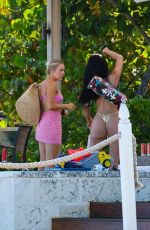 KYLIE JENNER in a Gold Bikini on Holiday in Turks and Caicos 05/11/2025