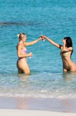 KYLIE JENNER in a Gold Bikini on Holiday in Turks and Caicos 05/11/2025
