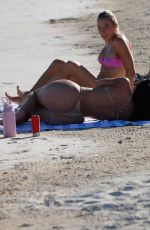KYLIE JENNER in a Gold Bikini on Holiday in Turks and Caicos 05/11/2025