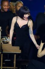 LADY GAGA Conducting a Soundcheck at Copacabana Beach in Rio de Janeiro 05/02/2025