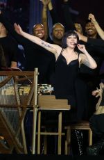 LADY GAGA Conducting a Soundcheck at Copacabana Beach in Rio de Janeiro 05/02/2025