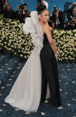LALA ANTHONY at 2025 Met Gala Celebrating Superfine: Tailoring Black Style in New York 05/05/2025