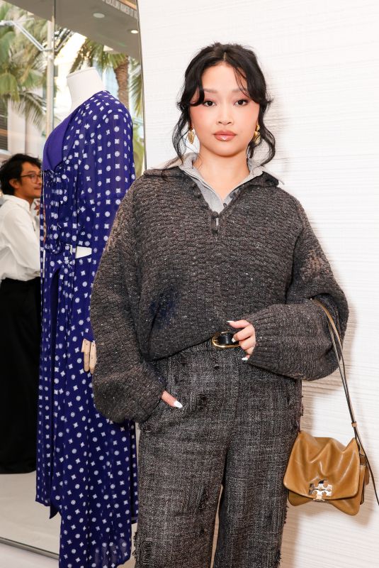 LANA CONDOR at Tory Burch Celebration of New Rodeo Drive Flagship Store in Beverly Hills 05/12/2025