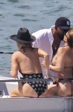LARSA PIPPEN and Jeff Coby at a Boat Ride with Friends 04/28/2025