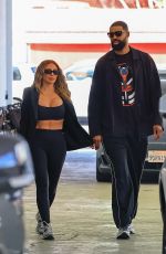 LARSA PIPPEN on a Lunch Date with Jeff Coby at E Baldi in Beverly Hills 05/16/2025