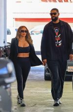 LARSA PIPPEN on a Lunch Date with Jeff Coby at E Baldi in Beverly Hills 05/16/2025