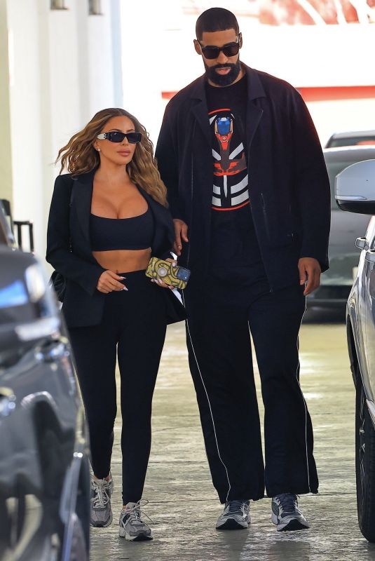 LARSA PIPPEN on a Lunch Date with Jeff Coby at E Baldi in Beverly Hills 05/16/2025