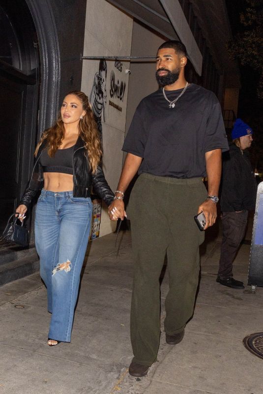 LARSA PIPPEN Out for Date Night with Jeff Coby 05/17/2025