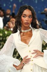 LAURA HARRIER at 2025 Met Gala Celebrating Superfine: Tailoring Black Style in New York 05/05/2025