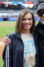 LAUREN COHAN at Walking Dead: Dead City Night at Citi Field in New York 04/29/2025