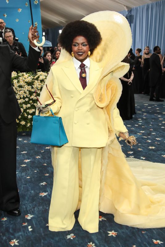 LAURYN HILL at 2025 Met Gala Celebrating Superfine: Tailoring Black Style in New York 05/05/2025