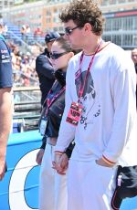 LENI KLUM at F1 Grand Prix of Monaco in Monte Carlo 05/25/2025
