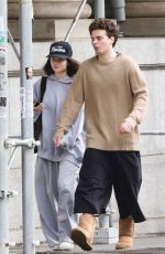 LENI KLUM Hold Hands with Boyfriend Out in New York City 05/15/2025