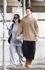 LENI KLUM Hold Hands with Boyfriend Out in New York City 05/15/2025