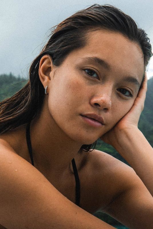 LILY CHEE at a Photoshoot, May 2025