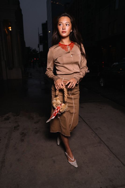 LILY CHEE at Fendi and Elle Celebration Dinner of Elle’s Women in Music Issue in New York City 05/28/2025