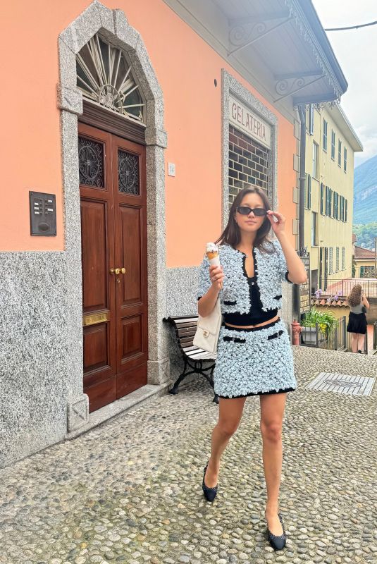 LILY CHEE – Photo Diary for HommeGirls in Lake Comofor Chanel Cruise Show, April 2025