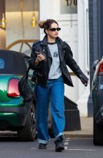 LILY JAMES at Lemonia Restaurant in Primrose Hill 05/04/2025
