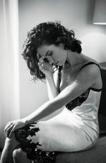 LILY JAMES - Black and White Photoshoot, May 2025