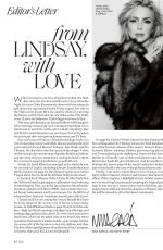 LINDSAY LOHAN in Elle Magazine, USA Summer 2025