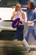 LINDSEY VONN Arrives at Beyonce