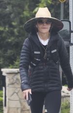 LISA RINNA Leaves Tree People Park After Workout in Los Angeles 05/04/2025