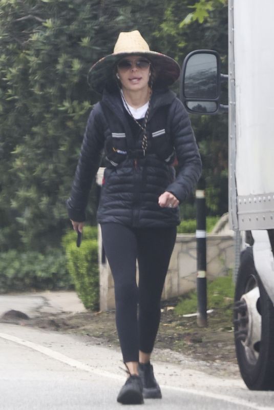 LISA RINNA Leaves Tree People Park After Workout in Los Angeles 05/04/2025