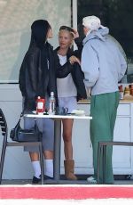LISA RINNA Out for Lunch with Daughters and Harrison Hudson at Beverly Glen Mall 05/25/2025