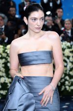 LORDE at 2025 Met Gala Celebrating Superfine: Tailoring Black Style in New York 05/05/2025