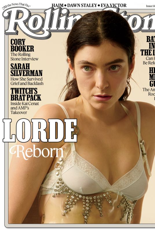 LORDE for Rolling Stone, May 2025