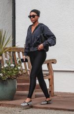 LORI HARVEY Leaves Her Pilates Session at Forma Pilates Studio in Beverly Hills 05/12/2025
