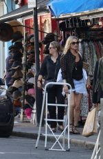 LOTTE MOSS and FIONA YOUNG Out for Dog Walk in Notting Hill 04/29/2025