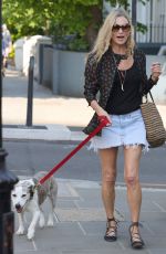 LOTTE MOSS and FIONA YOUNG Out for Dog Walk in Notting Hill 04/29/2025