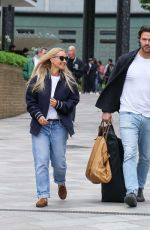 LOUISE REDKNAPP Out and About in London 05/25/2025