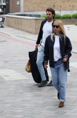 LOUISE REDKNAPP Out and About in London 05/25/2025