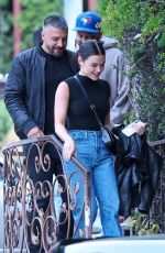 LUCY HALE Out for Dinner in Los Angeles 05/18/2025