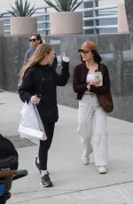 LUCY HALE Out Shopping at Studio City Farmer